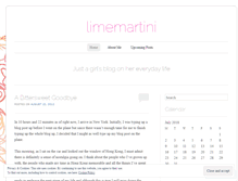 Tablet Screenshot of limemartini.wordpress.com