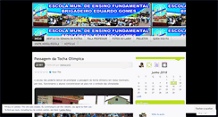 Desktop Screenshot of escolabrigadeiro.wordpress.com