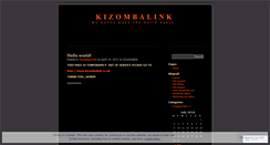 Desktop Screenshot of kizombalink.wordpress.com
