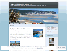 Tablet Screenshot of portugalholidayvacation.wordpress.com