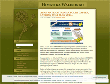 Tablet Screenshot of himatikawalisongo.wordpress.com