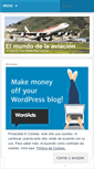 Mobile Screenshot of mundodelaaviacion.wordpress.com