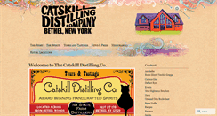 Desktop Screenshot of catskilldistilling.wordpress.com