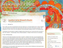 Tablet Screenshot of bookweasel.wordpress.com
