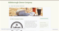 Desktop Screenshot of hillsboroughcheese.wordpress.com