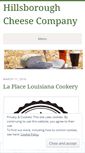 Mobile Screenshot of hillsboroughcheese.wordpress.com