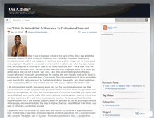 Tablet Screenshot of oniholleymyblog.wordpress.com