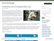 Tablet Screenshot of fromtherough.wordpress.com