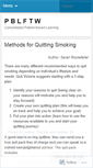 Mobile Screenshot of pblftw.wordpress.com