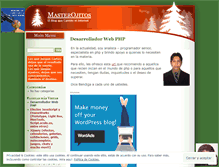 Tablet Screenshot of masterojitos.wordpress.com