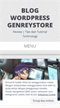 Mobile Screenshot of genreystore.wordpress.com