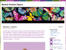 Tablet Screenshot of beatrizfashionspace.wordpress.com