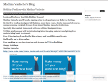 Tablet Screenshot of madinavadache.wordpress.com