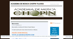 Desktop Screenshot of musichopin.wordpress.com