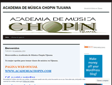 Tablet Screenshot of musichopin.wordpress.com