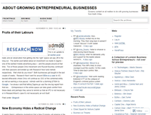 Tablet Screenshot of growingbusiness.wordpress.com