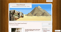Desktop Screenshot of dancenomad.wordpress.com
