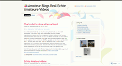 Desktop Screenshot of echteamateureblog.wordpress.com