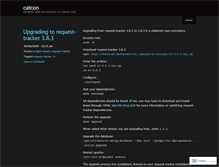 Tablet Screenshot of catcon.wordpress.com