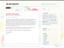 Tablet Screenshot of meripoint.wordpress.com