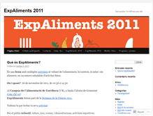 Tablet Screenshot of expaliments2011.wordpress.com