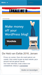 Mobile Screenshot of lokalehelden.wordpress.com