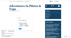 Desktop Screenshot of campbellpilates.wordpress.com