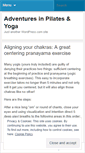 Mobile Screenshot of campbellpilates.wordpress.com