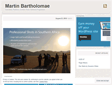 Tablet Screenshot of martinbartholomae.wordpress.com