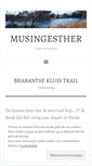 Mobile Screenshot of musingesther.wordpress.com