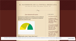 Desktop Screenshot of enlanovela.wordpress.com