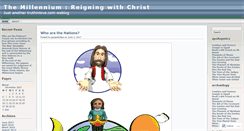 Desktop Screenshot of 1000yearreignofchrist.wordpress.com