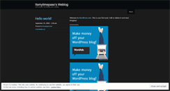 Desktop Screenshot of itsmytimepass.wordpress.com