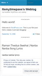 Mobile Screenshot of itsmytimepass.wordpress.com