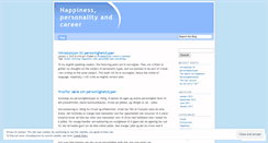 Desktop Screenshot of happinessandwork.wordpress.com