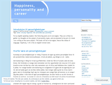 Tablet Screenshot of happinessandwork.wordpress.com