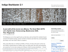 Tablet Screenshot of indigostarblaster.wordpress.com