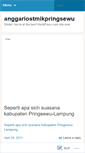 Mobile Screenshot of anggariostmikpringsewu.wordpress.com