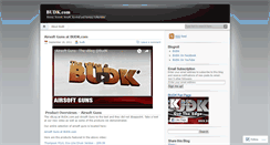 Desktop Screenshot of budk.wordpress.com