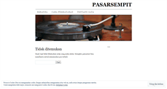 Desktop Screenshot of pasarsempit.wordpress.com