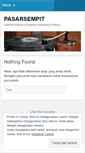 Mobile Screenshot of pasarsempit.wordpress.com