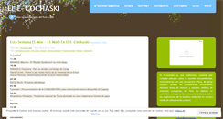 Desktop Screenshot of elecochasqui.wordpress.com
