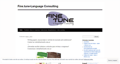 Desktop Screenshot of finetunelc.wordpress.com