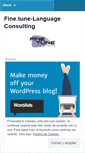 Mobile Screenshot of finetunelc.wordpress.com