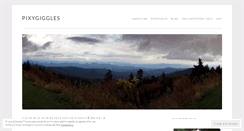 Desktop Screenshot of pixygiggles.wordpress.com