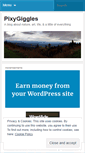 Mobile Screenshot of pixygiggles.wordpress.com