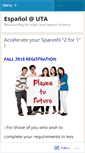 Mobile Screenshot of lowerlevelspanish.wordpress.com