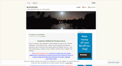 Desktop Screenshot of kaylened.wordpress.com