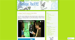 Desktop Screenshot of collegerockit.wordpress.com
