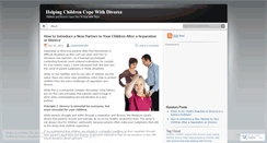 Desktop Screenshot of helpchildrenofdivorce.wordpress.com
